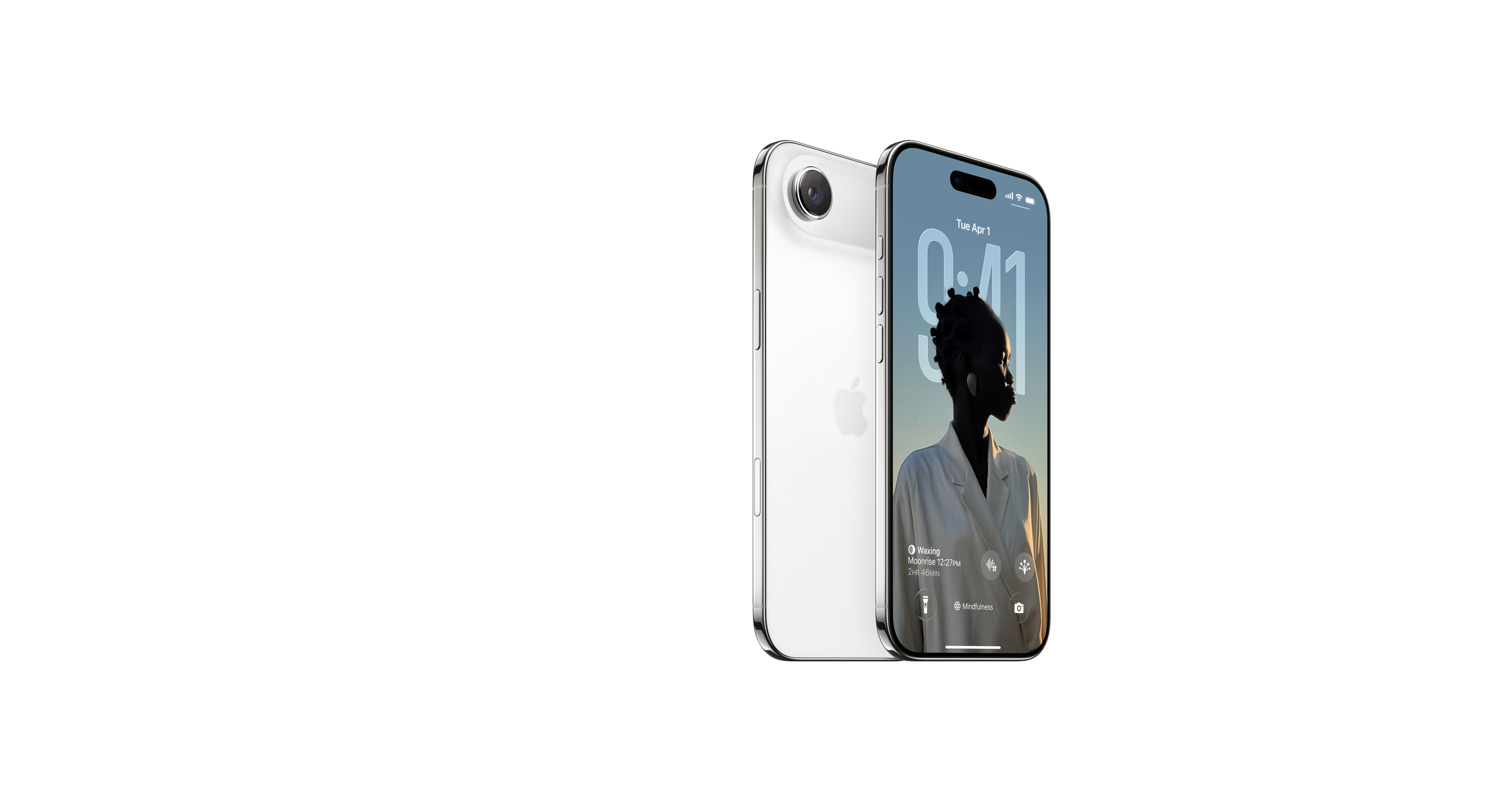 پشت و روی آیفون ایر سفید